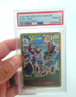 DON!! Card (Egghead) (Gold) The Azure Sea's Seven Foil - Image 2