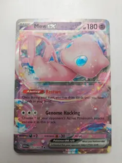 Mew EX 151/165 Scarlet & Violet Pokemon Tcg Card Game - Image 1