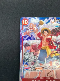 [NM] Monkey D. Luffy ONE PIECE Card ST10-006 One Piece Day Dallas Promo 11A30 - Image 4