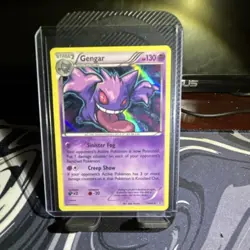 Pokemon Gengar 60/162 Breakthrough Holo Rare Reverse Holo 130 HP Stage 2 Card - Image 1