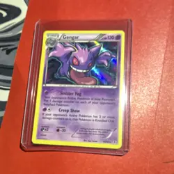 Pokemon Gengar 60/162 Breakthrough Holo Rare Reverse Holo 130 HP Stage 2 Card - Image 2