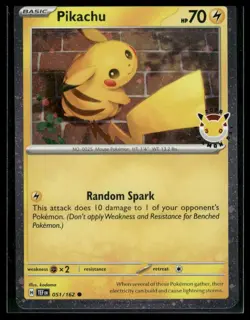 Miscellaneous Cards & Products #051/162 Pikachu (Pokemon Day 2026) - Image 1
