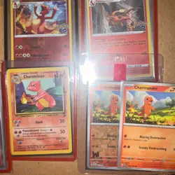 Charmander, Charmeleon, Charizard 13x Card Lot - Regular, Holo, & Reverse - NM - Image 4