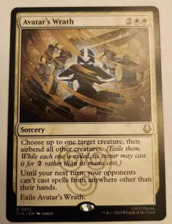 Avatar's Wrath Avatar: The Last Airbender Regular Rare NM+ - Image 1