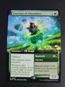 Emeritus of Abundance (Extended Art) Mythic MTG Secrets of Strixhaven - Image 1