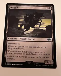 Nazgul MTG Lord of the Rings Uncommon 332 NM - Image 1