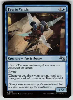 Faerie Vandal Normal U Foundations Jumpstart 311 NM - Image 1