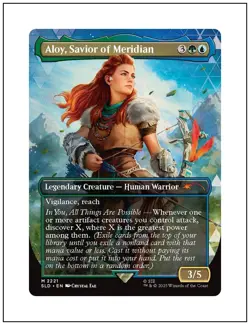 1x Aloy, Savior of Meridian, Secret Lair, Magic MTG NM - Image 1