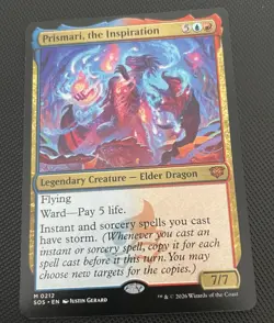 Prismari, the Inspiration Secrets of Strixhaven Regular Magic The Gathering - Image 1