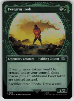 Peregrin Took (Showcase) Foil The Lord of the Rings 315 MTG NM - Image 1