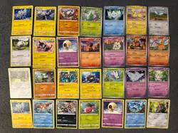 2023 Pokemon Card Lot With Holos Foils Storage Unit Find - Image 3