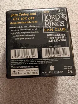 Sealed 2002 Lord of the Rings Two Towers Trading Card Game Deluxe Starter Set - Image 3