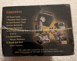 Sealed 2002 Lord of the Rings Two Towers Trading Card Game Deluxe Starter Set - Image 4