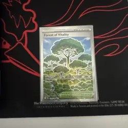 Pokemon TCG: Forest Of Vitality 109/088 Ultra Rare Full Art - Perfect Order - NM - Image 1