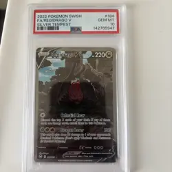Regidrago V #184 Pokemon Silver Tempest SIR Alt Art Holo - PSA 10 Gem Mint 🔥 - Image 1