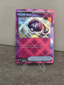 Master Ball 153/162 - Temporal Forces - Pokemon TCG - ACE SPEC Rare - Image 1