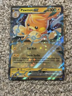 Pokemon Pawmot ex 073/197 SV03: Obsidian Flames Double Rare Holo 300 HP - Image 1