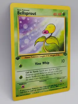 Bellsprout 49/64 1st Edition Jungle WOTC 1999 Pokemon LP - Image 5