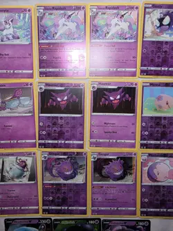 Pokemon Sword And Shield Psychic Card Lot Of 21 Common Holo Full Art - Image 3