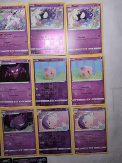 Pokemon Sword And Shield Psychic Card Lot Of 21 Common Holo Full Art - Image 4