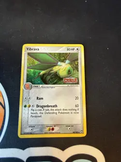 Vibrava 40/108 Power Keepers STAMPED Reverse Holo Pokemon Card - Image 1