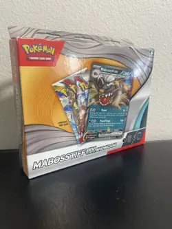 Pokemon TCG Mabosstiff ex Promo Card Showcase Box - Image 1