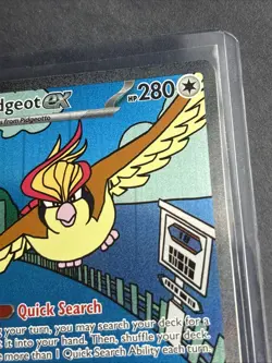 Pidgeot ex 225/197 SIR Special Illustration Rare Pokemon Obsidian Flames NM - Image 5