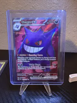 Pokemon TCG Gengar EX Temporal Forces Ultra Rare Card 193/162 - Image 1