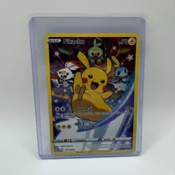 Pokemon Pikachu SWSH: Sword & Shield Promo SWSH020 Holo 2020 Trading Card - Image 1