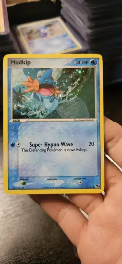 Pokemon Mudkip 11/17 Holo Pop Series 4 - Image 1