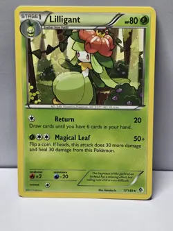 Lilligant Normal #17/149 Rare Pokemon Boundaries Crossed LP - Image 1