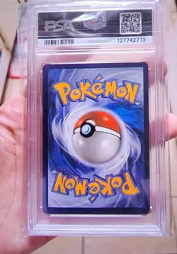 Pokemon TCG Espeon & Deoxys GX Tag Team Black Star Promo Card #SM240 PSA 9 - Image 2