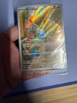 Mimikyu 075 Holo Promo Scarlet & Violet Promo Pokemon Near Mint SEALED - Image 1