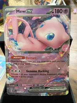 POKEMON Mew ex - 151/165 - SV: Scarlet & Violet 151 (MEW) NM - Image 1