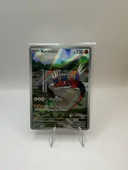 Koraidon Pokemon Scarlet & Violet Base Set Pokemon Center Promo #014 *SEALED* - Image 1