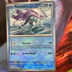Suicune 24/131 Pokemon 2025 Prismatic Evolutions Master Ball Reverse Holo - Image 2