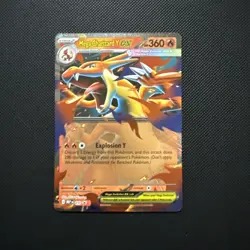 Pokemon TCG Mega Charizard Y Ex 030 Black Star Promo Ascended Heroes NM - Image 1