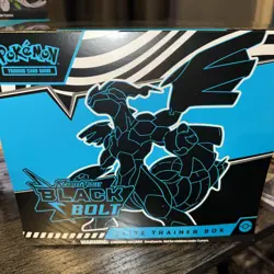 Pokemon TCG Scarlet & Violet – Black Bolt Elite Trainer Box ETB – New Sealed - Image 1