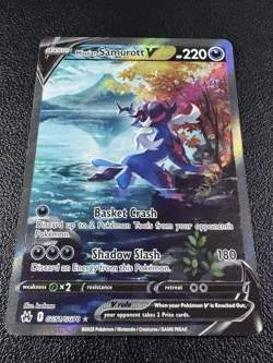 Pokemon: Hisuian Samurott V Galarian Gallery GG51/GG70 Crown Zenith - Image 2
