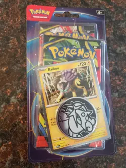 Pokemon Mega Evolution Phantasmal Flames 2 Pack Blister Raikou Coin - FAST SHIP - Image 3