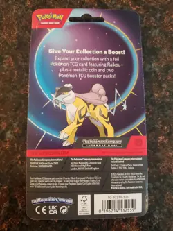 Pokemon Mega Evolution Phantasmal Flames 2 Pack Blister Raikou Coin - FAST SHIP - Image 4