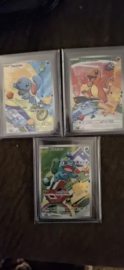 Pokemon First Partner Illustration Collection Series 1 Promos Kanto Set 37 - 39 - Image 1