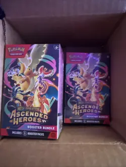 Lot of 3: Pokemon Ascended Heroes 3x Booster Bundles - Image 3