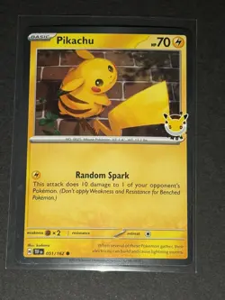 Pikachu Pokemon Day 2026 Promo 051/162 - Image 1