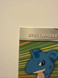 2000 Topps Pokemon TV Animation Series 3 Heroes & Villains Lapras #HV13 - Image 2