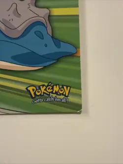 2000 Topps Pokemon TV Animation Series 3 Heroes & Villains Lapras #HV13 - Image 4