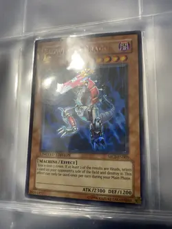 Yugioh Card Blowback Dragon MC2-EN005 Limited misprint no name - Image 4