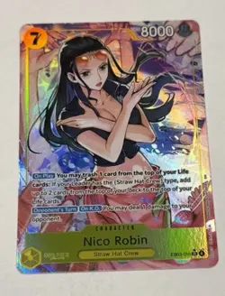 Nico Robin (Alternate Art) EB03-055:One Piece Heroines Edition One Piece Foil NM - Image 1