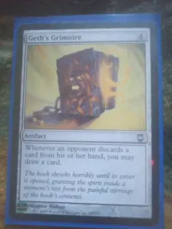 Geth's Grimoire Darksteel Uncommon LP Magic The Gathering Card - Image 1