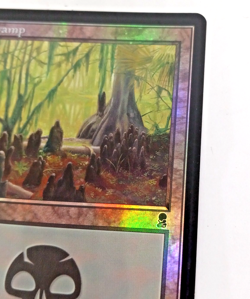 2001 Magic The Gathering Swamp Foil Land Card Black Mana Pool Unplayed Card# 339 - Image 3